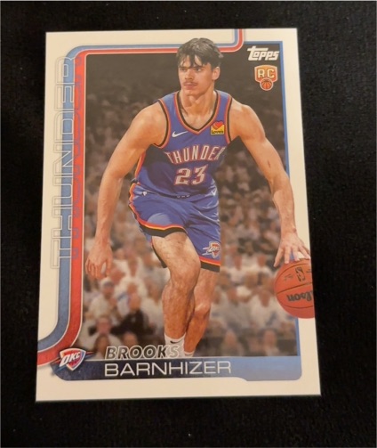 2025-26 Topps #245 Brooks Barnhizer — front