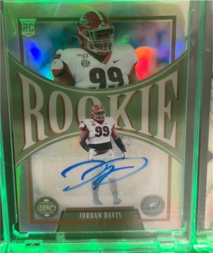 2022 Panini Legacy #187 Jordan Davis — front