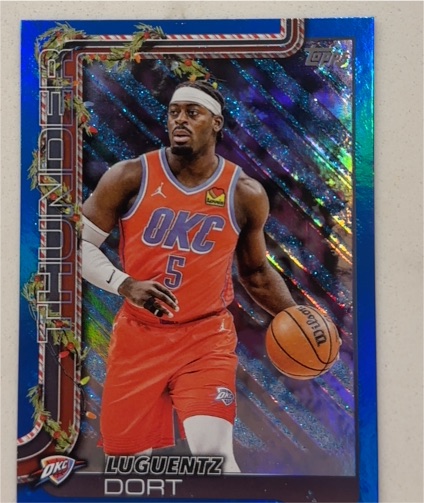 2025-26 Topps #117 Luguentz Dort — front