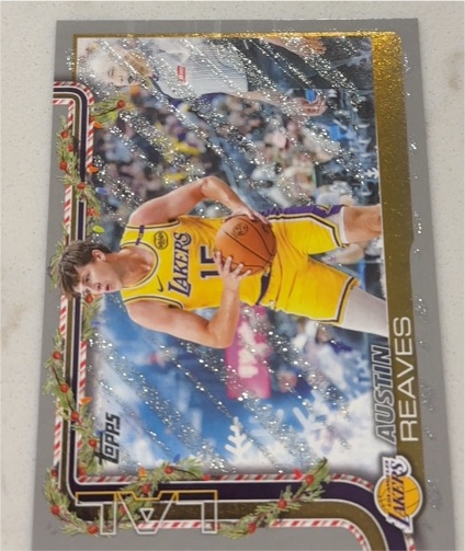 2025-26 Topps Holiday #H15 Austin Reaves — front