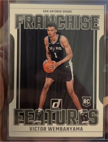 2023-24 Donruss #29 Victor Wembanyama Franchise Features — front