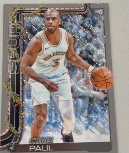 2025-26 Topps Holiday #H159 Chris Paul — front