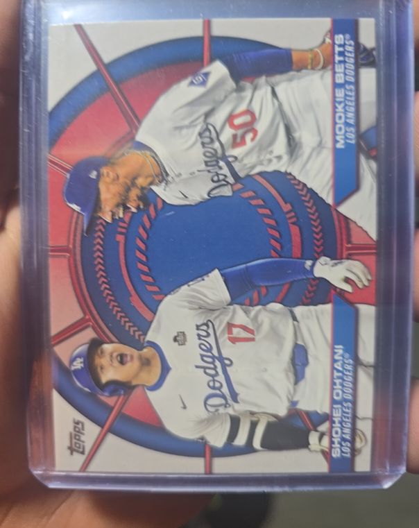 2025 Topps Series 2 #DD-2 Mookie Betts & Shohei Ohtani — front