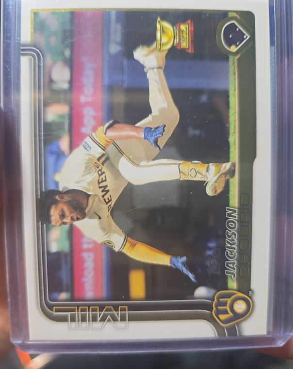 2025 Topps Series 2 #376 Jackson Chourio — front