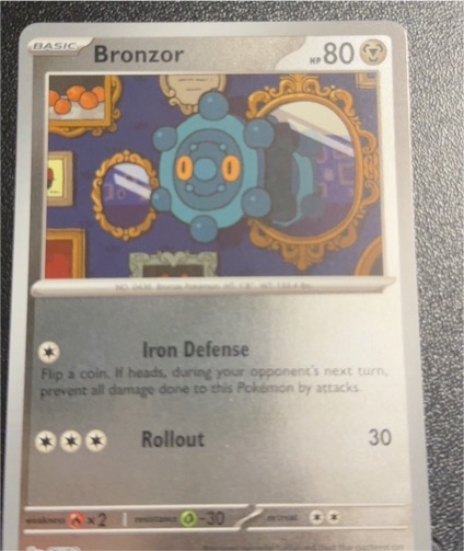 2025 Pokémon Phantasmal Flames #071 Bronzor — front