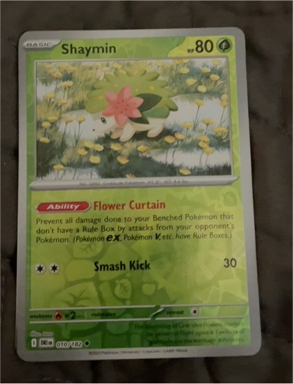 2024 Pokémon TCG SV10: Destined Rivals #010 Shaymin — front