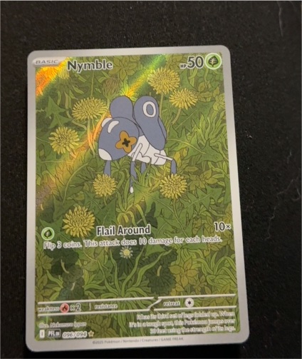 2025 Pokémon Phantasmal Flames #096 Nymble — front