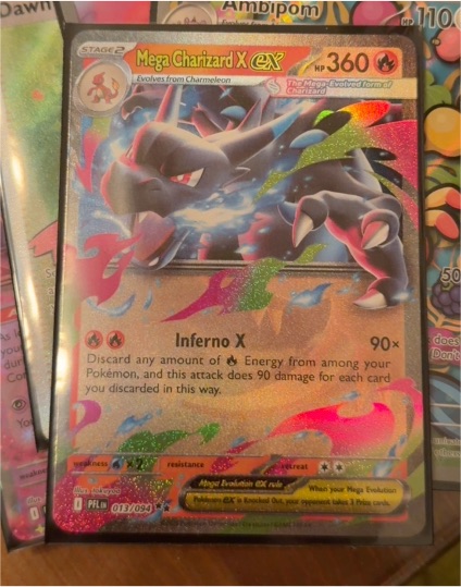 Mega Charizard X ex 013/094 — front