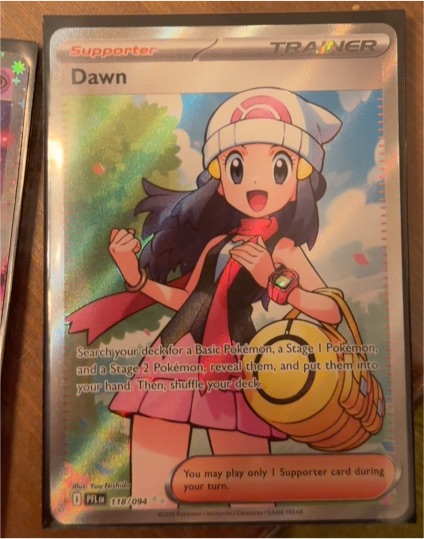2025 Pokémon TCG Phantasmal Flames #118 Dawn — front