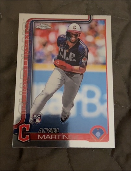 2025 Topps Chrome #155 Angel Martinez — front