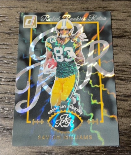 2025 Donruss Rated Rookies Retro #7 Savion Williams — front