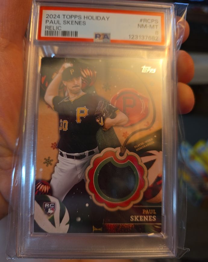 2024 Topps Holiday #RC-PS Paul Skenes — front