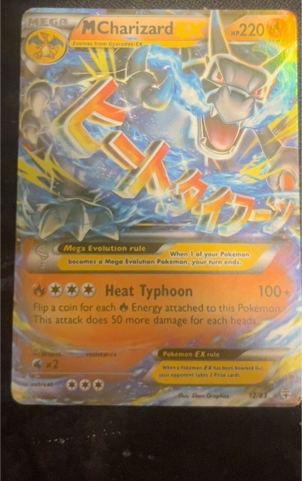 2016 Pokémon XY: Generations #12 M Charizard EX — front