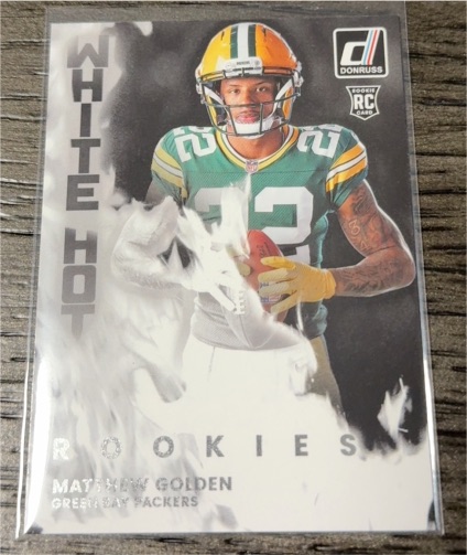 2025 Donruss White Hot Rookies #WHR-MTG Matthew Golden — front