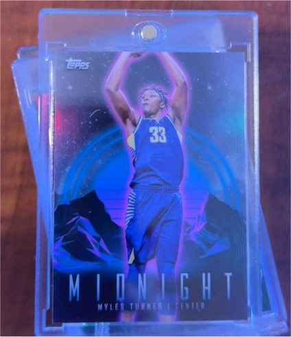 2024 Topps Midnight #14 Myles Turner — front