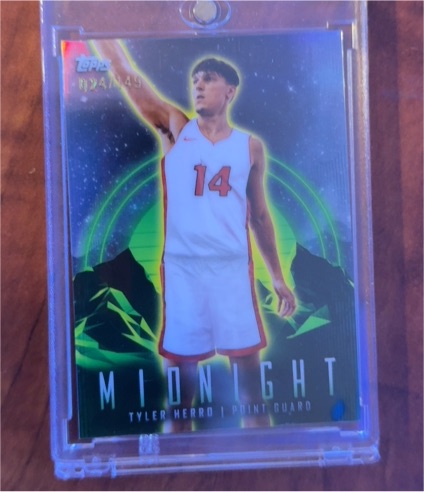 2023-24 Topps Midnight #14 Tyler Herro — front