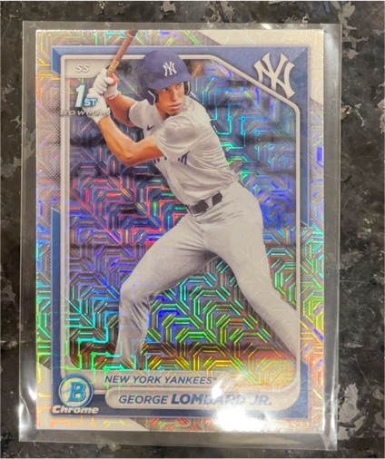 2024 Bowman Chrome #BCP-79 George Lombard Jr. — front