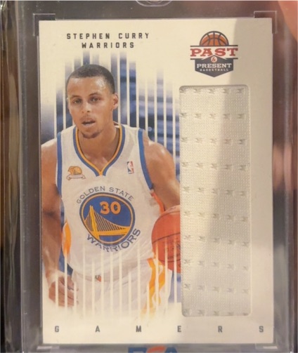 2011-12 Panini Past & Present Gamers #30 Stephen Curry — front
