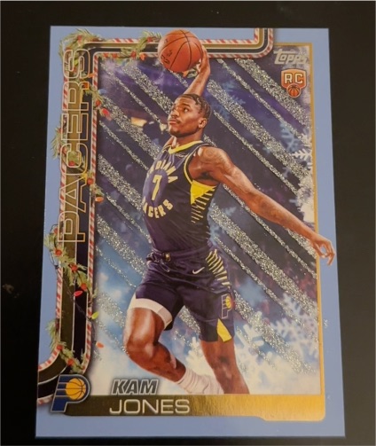 2025-26 Topps Holiday #H198 Kam Jones — front