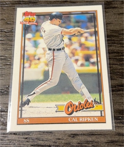 1991 Topps #150 Cal Ripken Jr. — front