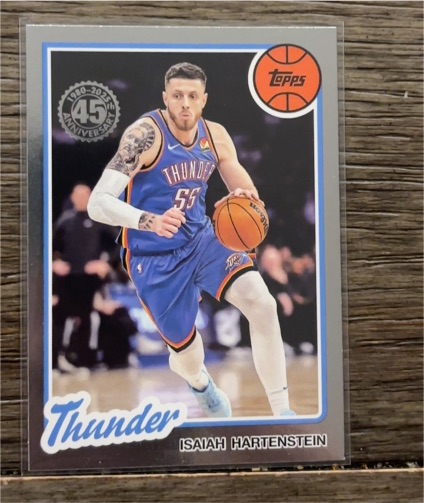 2025-26 Topps Basketball #80BK-15 Isaiah Hartenstein — front
