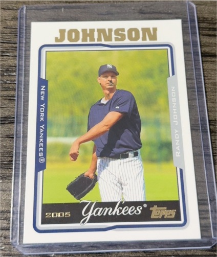 2005 Topps #370 Randy Johnson — front