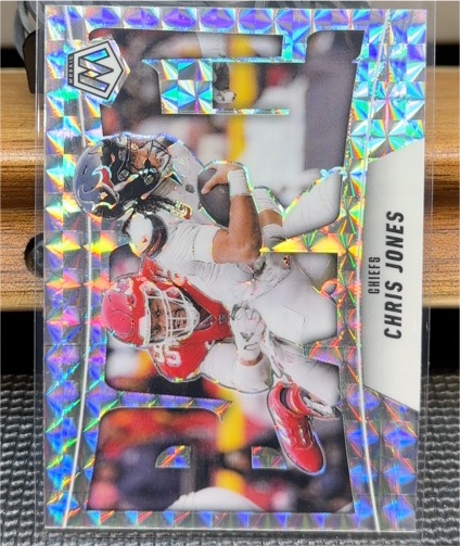 2025 Panini Mosaic Bang Chris Jones — front