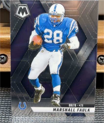 2025 Panini Mosaic #26 Marshall Faulk — front