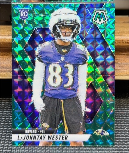 2025 Panini Mosaic #366 LaJohntay Wester — front