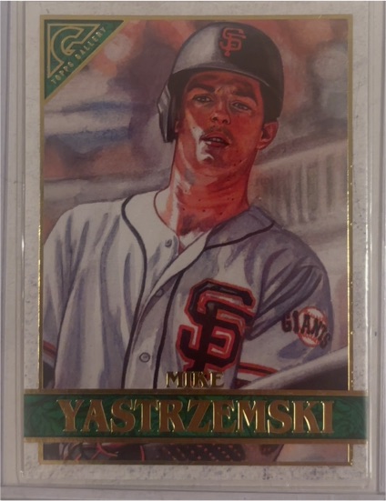 2020 Topps Gallery #135 Mike Yastrzemski — front