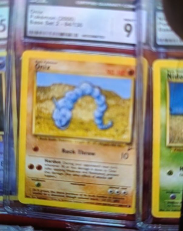 1999 Pokémon Base Set #56 Onix — front