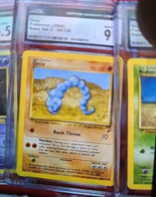 1999 Pokémon Base Set #56 Onix — front