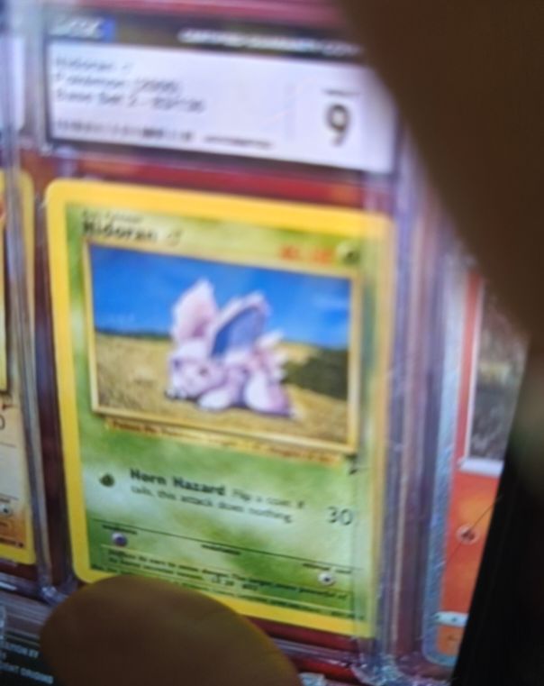 1999 Pokémon Base Set #55 Nidoran Male — front