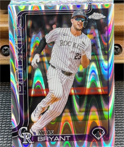 2025 Topps Chrome #248 Kris Bryant — front