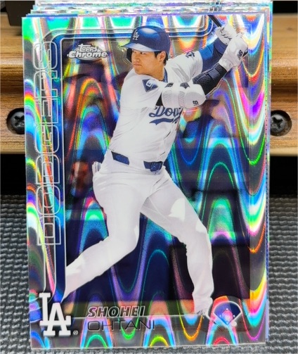 2025 Topps Chrome #1 Shohei Ohtani — front