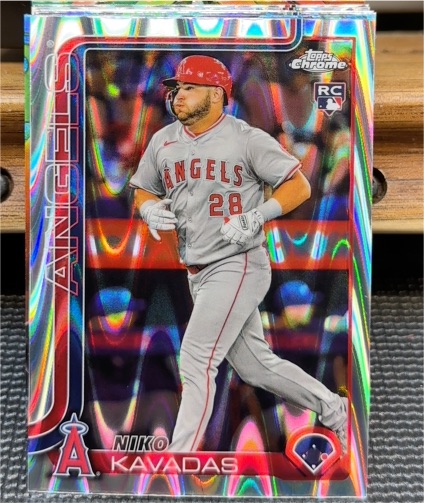 2025 Topps Chrome #20 Niko Kavadas — front