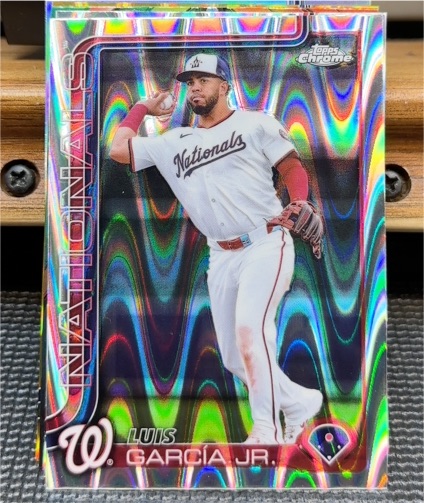 2025 Topps Chrome #269 Luis Garcia Jr. — front