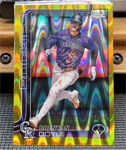 2025 Topps Chrome #118 Brenton Doyle — front