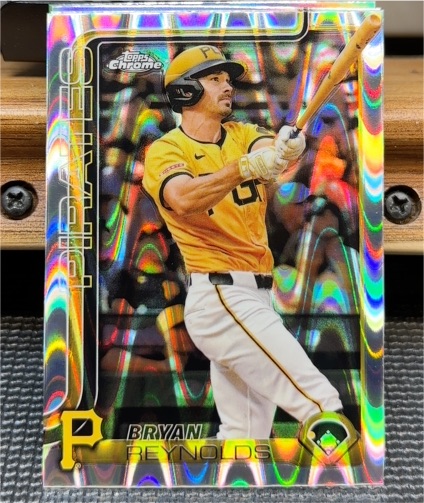 2025 Topps Chrome #9 Bryan Reynolds — front