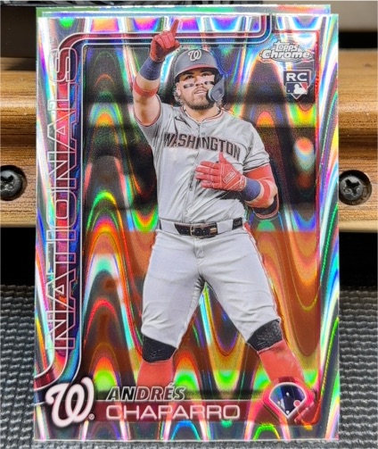 2025 Topps Chrome #187 Andrés Chaparro — front