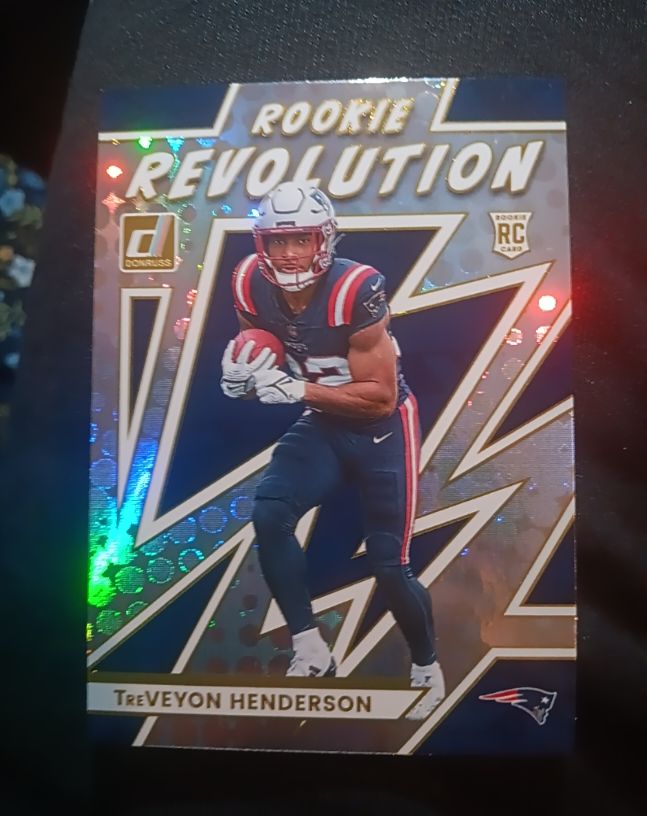 2025 Donruss Rookie Revolution #3 TreVeyon Henderson — front