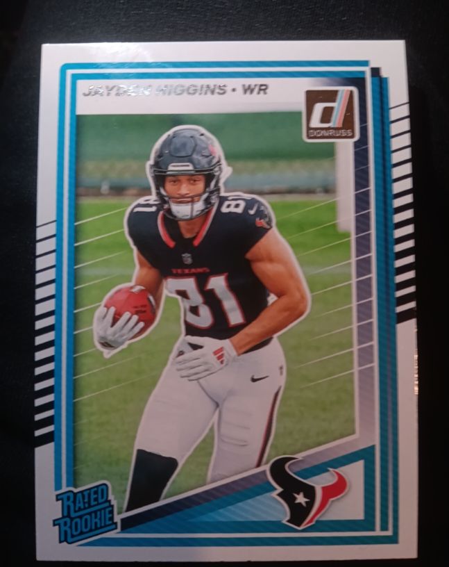 2025 Donruss #334 Jayden Higgins — front