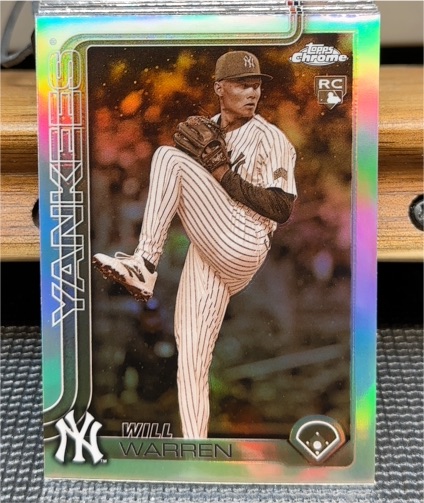2025 Topps Chrome #81 Will Warren — front