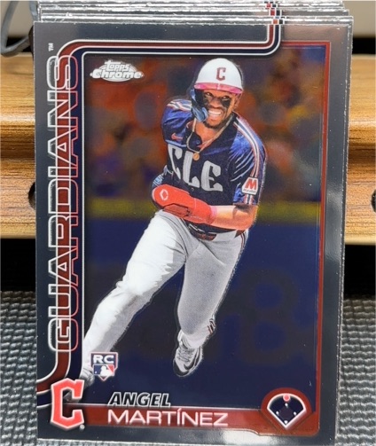 2025 Topps Chrome #155 Angel Martinez — front