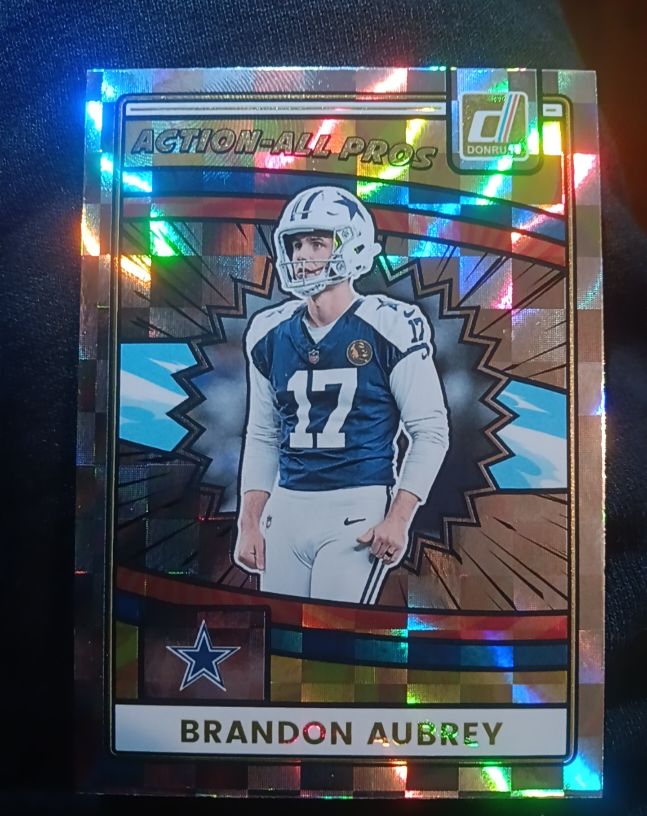 2025 Donruss Action-All Pros #AAP-BAU Brandon Aubrey — front