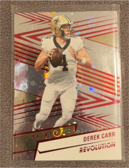 2025 Panini Revolution #27 Derek Carr — front