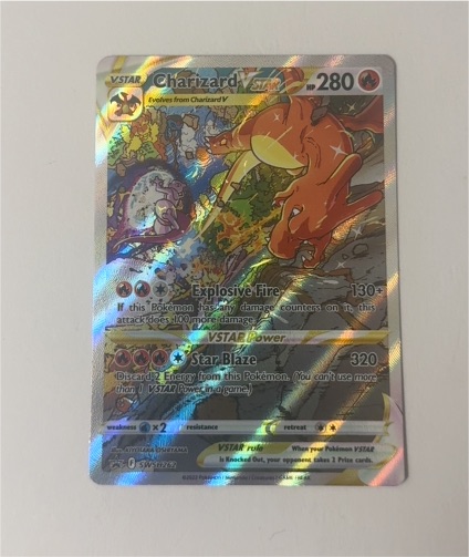 2022 Pokémon TCG SWSH Black Star Promo #262 Charizard VSTAR — front