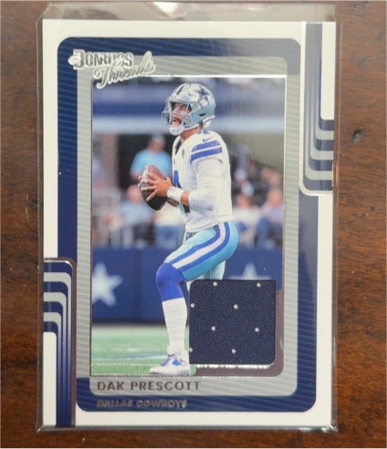 2025 Panini Donruss Threads #DTH-DPT Dak Prescott — front