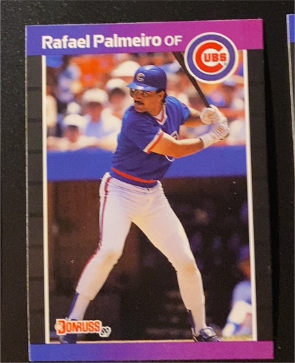 1989 Donruss #49 Rafael Palmeiro — front