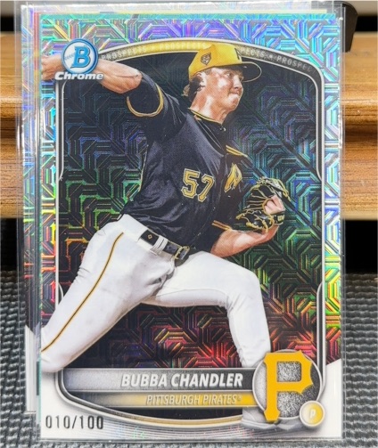 2025 Bowman Chrome #BCP-171 Bubba Chandler — front